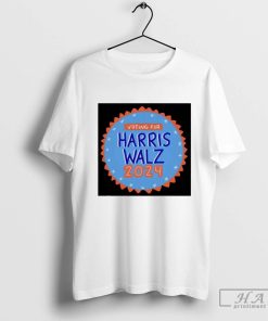 Official Voting For Harris Walz 2024 T-shirt