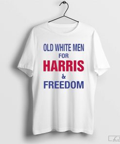 Old White Men For Freedom And Harris-Walz Shirt