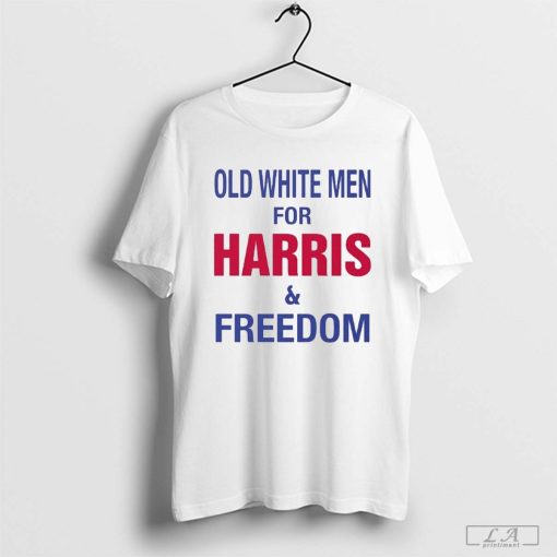 Old White Men For Freedom And Harris-Walz Shirt