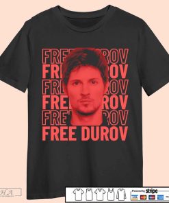 Pavel Durov Free Durov Portrait Shirt