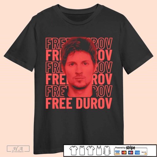 Pavel Durov Free Durov Portrait Shirt