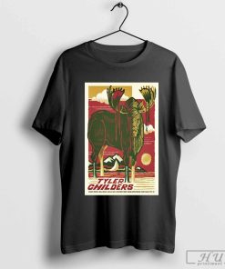 Poster Tyler Childers Aug 20-2024 USANA Amphitheatre In West Valley City UT t-shirt