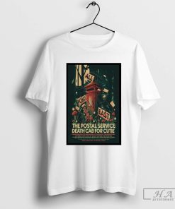 Premium All Points East 2024 Death Cab for Cutie and The Postal Service Poster T-shirt