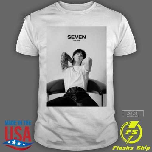 Premium SEVEN by Jungkook has spent 400 days on Spotify’s Global Top Songs Charts T-shirt