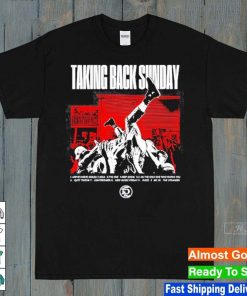 Premium Taking Back Sunday House Show Youth Concert T-shirts