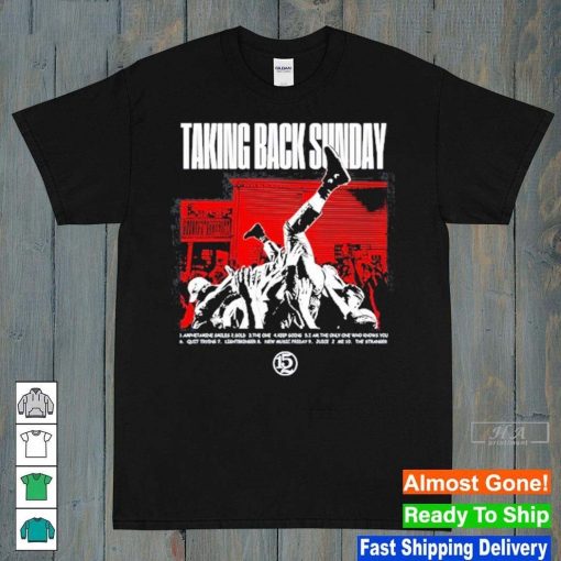 Premium Taking Back Sunday House Show Youth Concert T-shirts