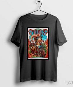 Primus On Aug 24 2024 Ford Amphitheater Colorado Springs CO Poster Shirt