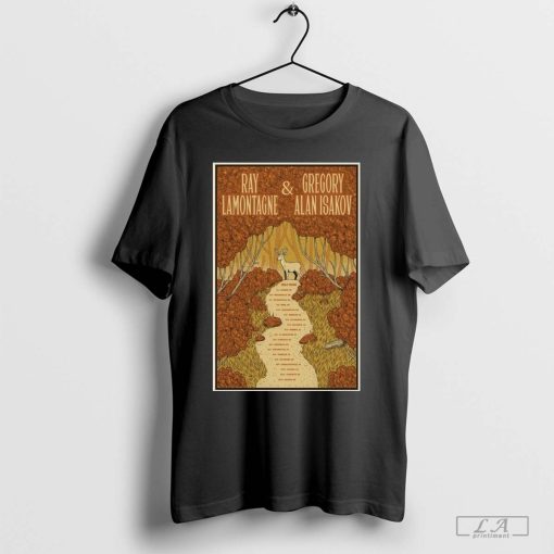 Ray LaMontagne And Gregory Alan Isakov 2024 Tour Poster Shirt