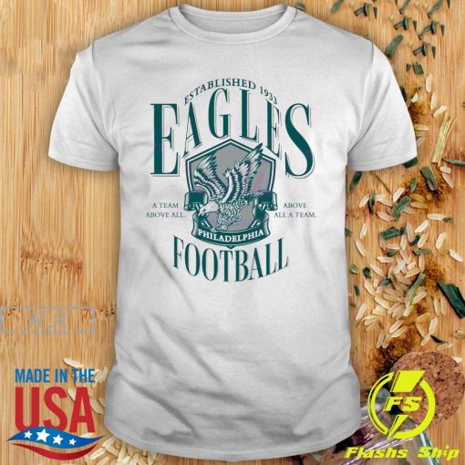 Retro Philadelphia Eagles Football Established 1933 T-shirt