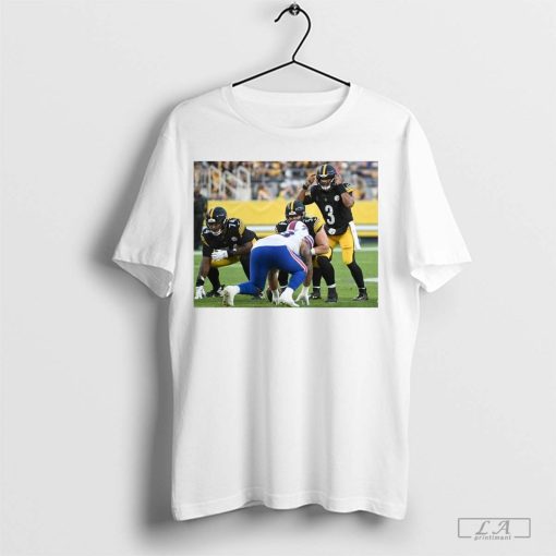 Russell Wilson It’s Time For Steelers Starting Offense To Celebrate In The End Zone Shirt