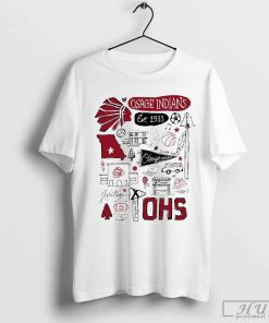 School of the Osage Indians Doodle Shirt