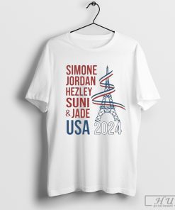 Simone – Jordan – Hezley – Suni – Jade Usa 2024 Olympics T-shirt