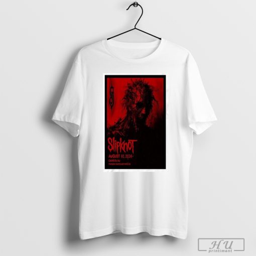 Slipknot At Freedom Mortgage Pavilion In Camden, NJ On August 10 2024 Concert Poster T-Shirt