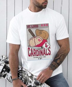 St. Louis Cardinals Levelwear Uphill Cooperstown Collection Core Logo Shirt