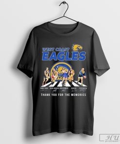 Stream West Coast Eagles AFL Thank You For The Memories 2024 Shirt