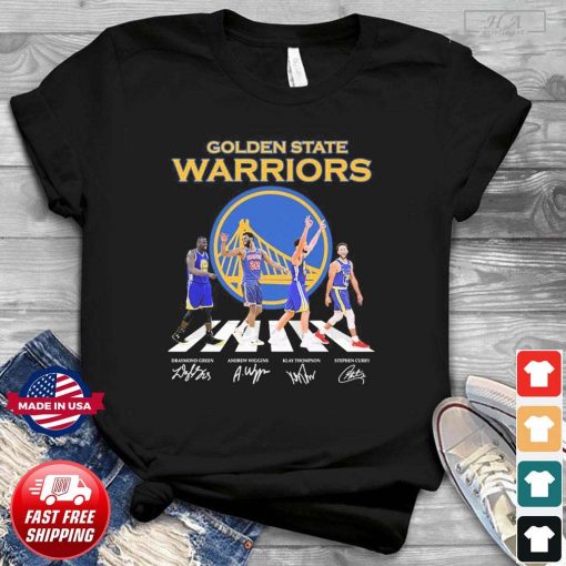 Strength Numbers Golden State Warriors Champions Team Abbey Road Signatures Unisex T-Shirt