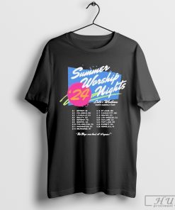 Summer Worship Nights Retro Summer T-shirt