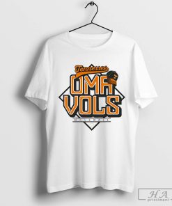 Tennessee Volunteers 2024 NCAA College World Series Omavols Stack Hat tee