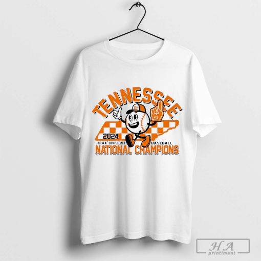 Tennessee Volunteers 2024 NCAA Men’s Baseball Champions mascot shirt