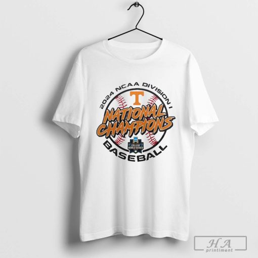 Tennessee Volunteers 2024 NCAA Men’s Baseball College World Series Champions Division I Shirt