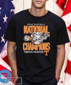 Tennessee Volunteers 2024 Ncaa Men’s Baseball College World Series Champions Comfort Colors T-shirt