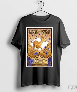 The Avett Brothers Aug 18 2024 Alpine Valley Music Theatre in East Troy WI Poster shirt