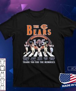 The Chicago Bears Soccer Team NFL Thank You For The Memories T-Shirt