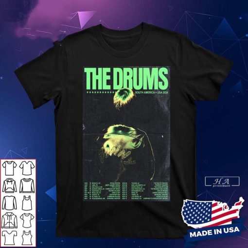 The Drums US Tour 2024 In October Poster Shirt