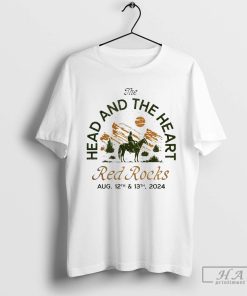 The Head And The Heart Aug 12-13 2024 Morrison CO shirt