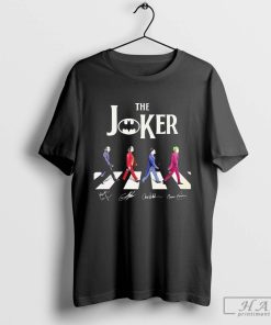 The Joker Abbey Road Signature Shirt