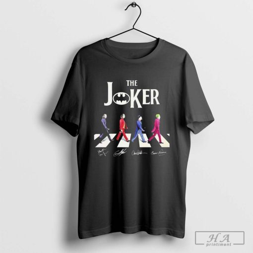 The Joker Abbey Road Signature Shirt