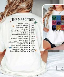 The Maas Tour Shirt, Sarah J. Maas Shirt, ACOTAR Tee, Crescent City T-shirt