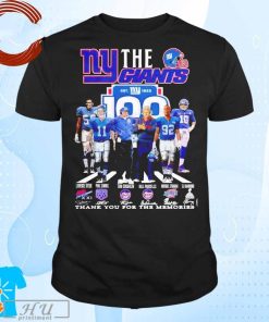 The New York Giants 100 Thank You For The Memories T-Shirt