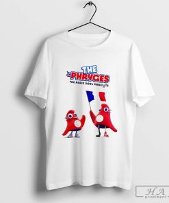 The Phryges the Paris 2024 mascots shirt