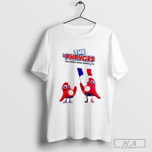 The Phryges the Paris 2024 mascots shirt