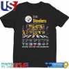 The Pittsburgh Steelers NFL 50th Anniversary Super Bowl Thank You For The Memories Abbey Road Signatures Shirt