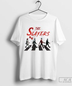 The Slayer Walking Horror Movie Killer shirt