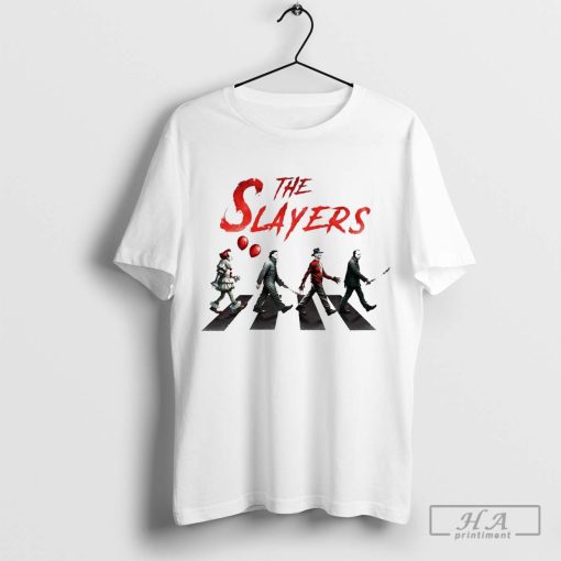 The Slayer Walking Horror Movie Killer shirt