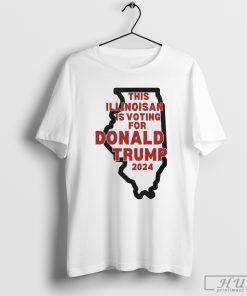 This Illinois Is Voting For Donald Trump 2024 Shirt