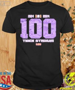 Tiger Stadium LSU 100 Years 1924-2024 Football Shirt