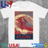 Tim Walz Flow Red Wave Shirt, hoodie, sweater