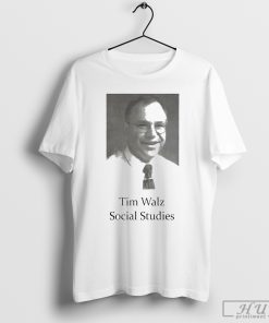 Tim Walz Social Studies T-shirt