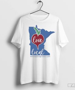 Tim Walz Wearing Love Local Beetroot Shirt