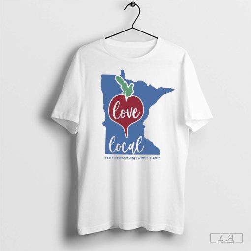 Tim Walz Wearing Love Local Beetroot Shirt