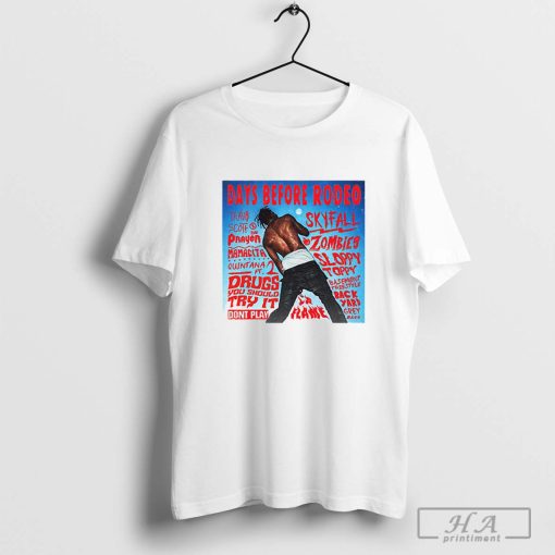 Travis Scott Days Before Rodeo Full Name Album Fan Gifts Classic T-Shirt