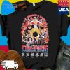 Usa national basketball team 2024 5 years in a row champions signatures T-shirt