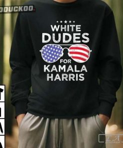 Vintage Sunglasses White Dudes For Kamala Harris Shirt