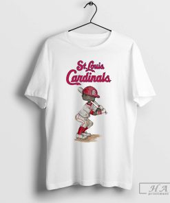 Youth St. Louis Cardinals Tiny Turnip White James T-Shirt