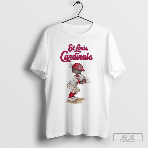 Youth St. Louis Cardinals Tiny Turnip White James T-Shirt