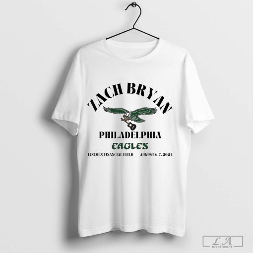 Zach Bryan And Philadelphia Eagles Lincoln Financial Field August 6-7 2024 Shirt